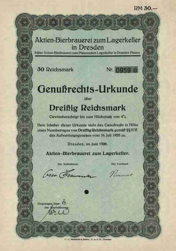 Aktien bierbrauerei - aktien,