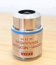 Epiplan-Neofluar HD 50x/ 0,75 oo/0 DIC Zeiss Mikroskop Objektiv (44 23 55) M27