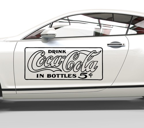Autoaufkleber coca cola cent - autoaufkleber, 5