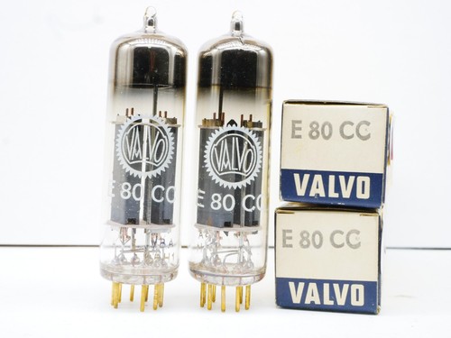 Matched pair e80cc valvo - pair,