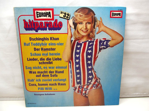 Europa hitparade 32 lp - europa,