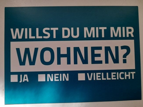 Citycards willst mit mir - du,