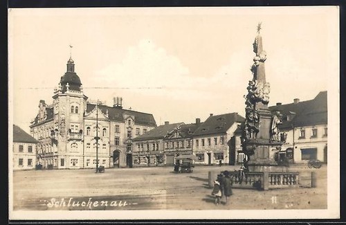 Schluckenau marktplatz - schluckenau,,
