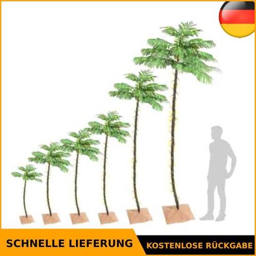 Künstliche palme mit leds - palme,