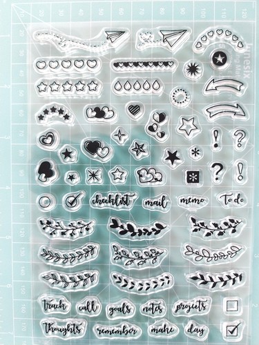 Silikonstempel clearstamps - silikonstempel,