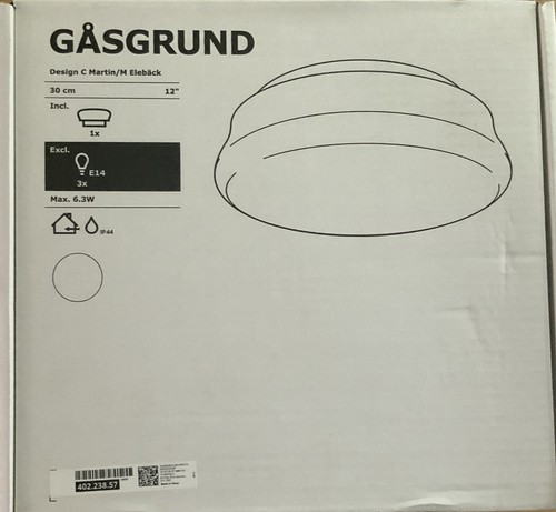 Ikea gasgrund 402 - ikea, 402.238.57-30cm