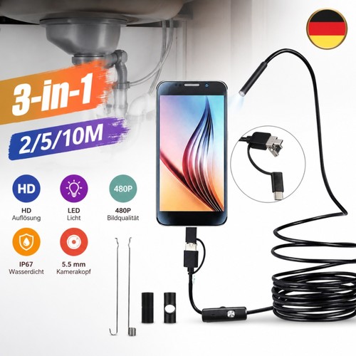 10m endoskop usb kamera led - 2-10m,