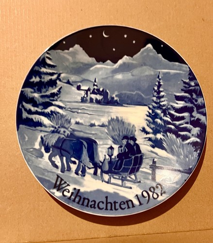 Weihnachts teller 1982 - weihnachts,