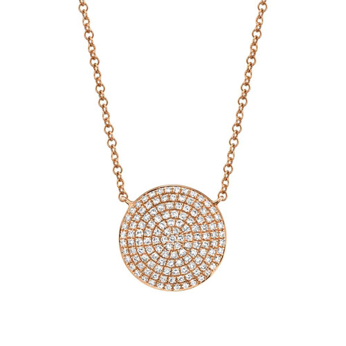 14k roségold diamant - diamant, pavé