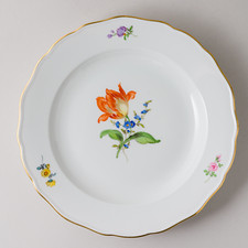Meissen Speiseteller Bunte