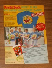 Seltene werbung donald - werbung, duck