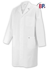 BP Med & Care® Herrenmantel aus Baumwolle weiß Arzt Kittel Mantel Medizin Pflege
