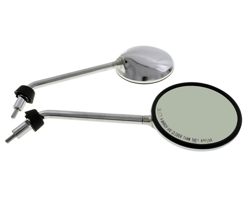 Spiegel set vicma - chrom, rund