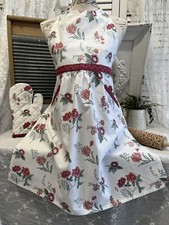 Küchenschürze JOANA weiß