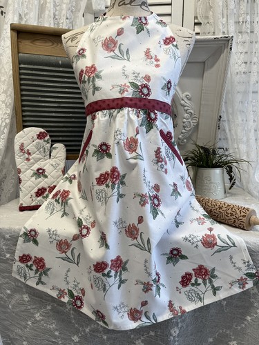 Küchenschürze joana weiß - küchenschürze,