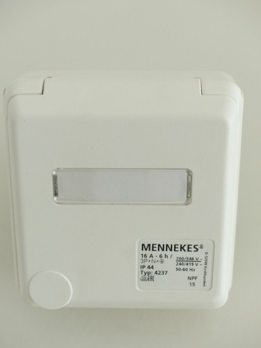 Mennekes 4237 anbau steckdose - anbau,