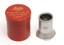 Leica Leitz LGCOO Einfache-Lupe 5x passend für Visoflex I und Reprovit
