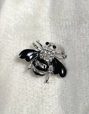 Brosche Anstecknadel Strass Perlen Hochzeit Geschenk Party Pins 