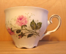 Seltmann Weiden Kaffeetasse 1tlg. rosa Rosen gold Rand Tasse zur Auswahl