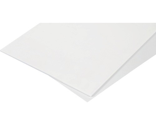 Polystyrolplatte weiß 500 - , x