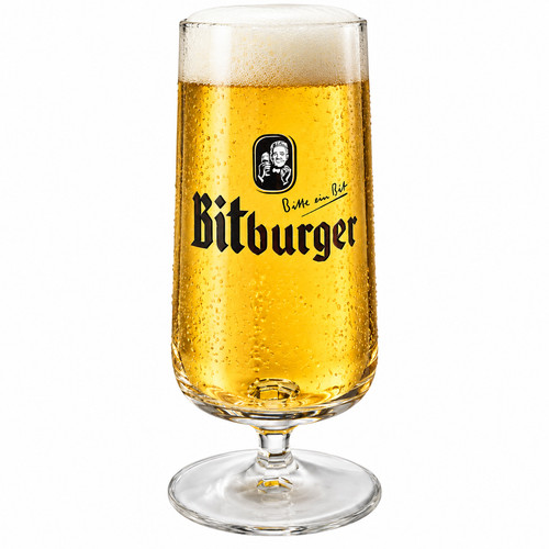 Bitburger bierglas tulpe glas - bitburger,