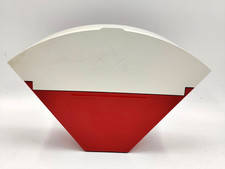 Melitta Filtertüten Box 1x4 Design 70er/80er Küche Deko rot-weiß 🧽☕ Vintage