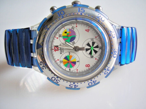 Swatch aqua chrono flex - swatch, aqua-chrono-flex
