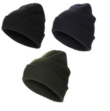 BW Rollstrickmütze Watch Cap Rollmütze fein gestrickt Bundeswehr Strickmütze Neu