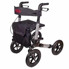 Antar AT51036 Geländerollator Outdoor Rollator Luftbereifung Aluminium faltbar