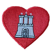 HAMBURG HERZ , WAPPEN , 1