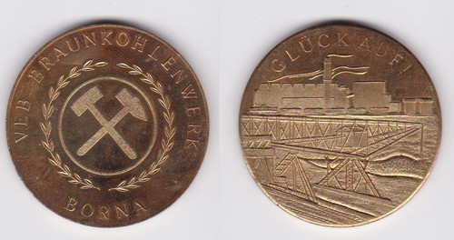 Ddr medaille veb - ddr,