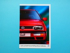 Prospekt / Katalog - VW Golf