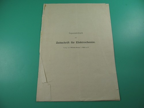 Separatabdruck aus zeitschrift - aus,