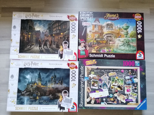 1000 teile puzzel konvolut - puzzel,
