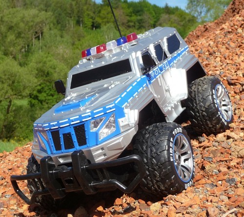 Jeep polizei mit licht - polizei,