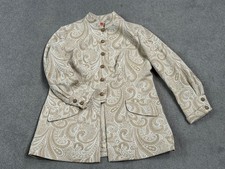 Vintage Gehrock - Höck München - Brokatoptik mit Paisleymuster - Gr. 48 - TOP!!!