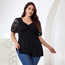 Übergröße Damen Kurzarm