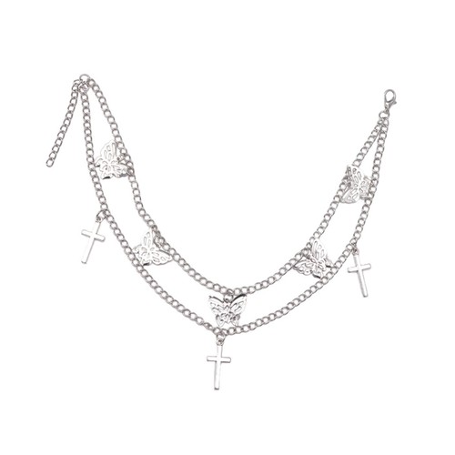 Sparkling boot chain - boot, punk