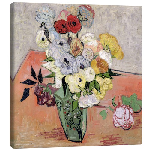 Leinwandbild rosen und - rosen,
