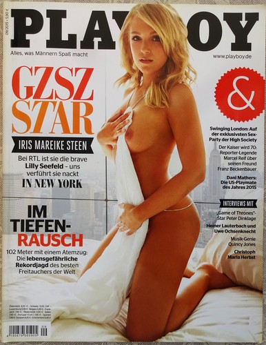 Playboy 2015 iris mareike - playboy,