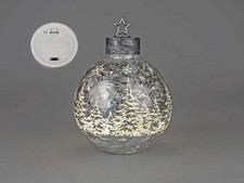 LED Deko Kugel 30cm frosty