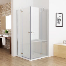 MIQU Duschkabine Eckeinstieg Dusche NANO Glas 90x90 80x80 100x100 90x75 80x100cm