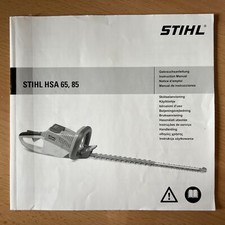 Original STIHL Gebrauchsanleitung HSA 65, 85, neuw., nur Deutsche Fassung, TOP