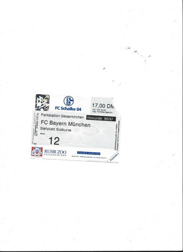 Sammler ticket schalke - ticket:,