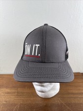 “ON IT Gray/Black Mesh Hat