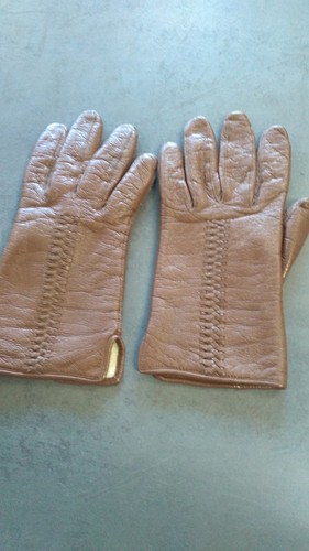 Damen lederhandschuhe braun - lederhandschuhe,