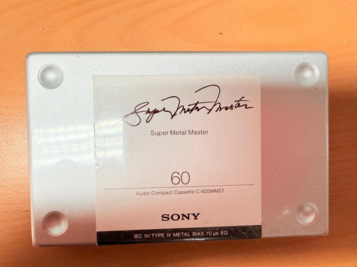 Sony super metal master - super,