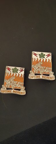 Pair army dui pin 307th - pair,