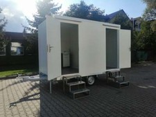 Toilettenwagen, Klowagen, WC-Wagen,Toilettenanhänger Dusche Duschanhänger 