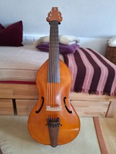 Rarität 7- saitige Tenorbaß Fidel, gebaut 2003 von Kurt Lutz, Bubenreuth